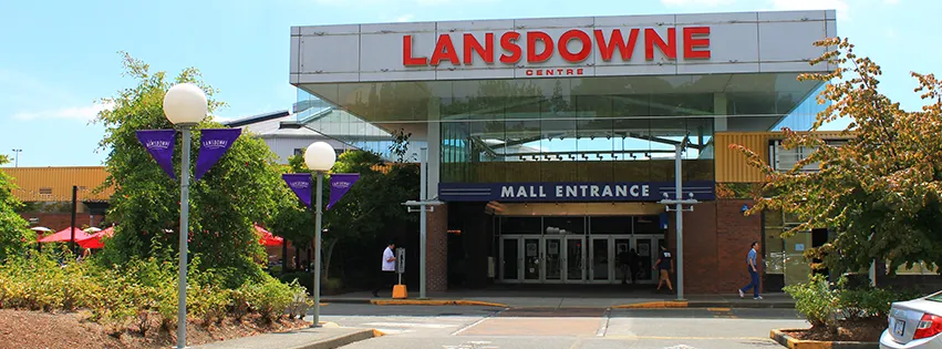 Lansdowne Centre mall entrance in Richmond, BC